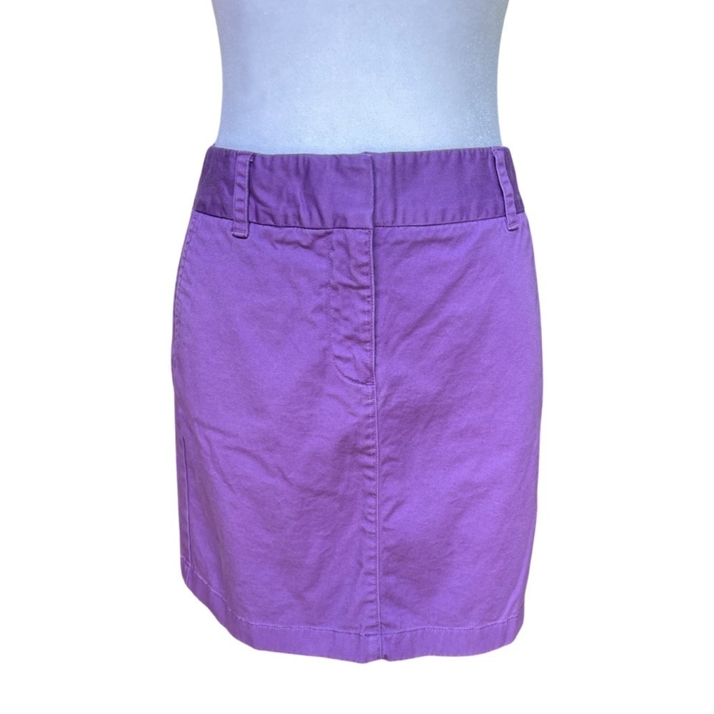 Vineyard Vines Purple Mini Skirt With Pockets Size 8